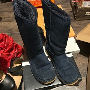 Blue Tall Uggs